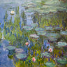Canvas Art Print Water Lilies 1915 Coastal subject by Longwayhome Fine Art Print quality 