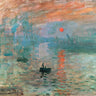 Canvas Art Print Sunrise 1872 Abstract subject by Manovski Sarah Fine Art Print quality 
