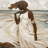 Canvas Art Print With All Senses Coastal subject by Clough Stephen Fine Art Print quality 