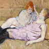 Canvas Art Print The Sofa (ca. 1894-1896) Museum subject by Hricko Stanislav Fine Art Print quality 
