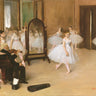 Canvas Art Print Dancing Class Museum subject by Smet Annelien Fine Art Print quality 