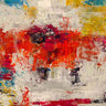 Abstract canvas art print by Addyman Simon featuring vibrant, modern design from Feeling at Home, perfect for contemporary wall decor.