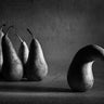 Canvas Art Print Lonely pear Kitchen subject by Little Dean Fine Art Print quality 