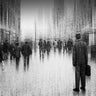 Canvas Art Print Going inside city Vintage subject by Dixon Colin Fine Art Print quality 