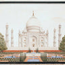 Canvas Art Print The Taj Mahal with Garden Religion subject by Hibberd Randy Fine Art Print quality 