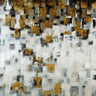 Canvas Art Print City Nights, Gold Abstract subject by Gort Michele Fine Art Print quality 