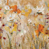 Canvas Art Print Jostle wildflowers meadow countryside Floral subject by Hibberd Randy Fine Art Print quality 