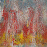 Canvas Art Print Abstract Red Yellow Relief Abstract subject by Pinna Enrico Fine Art Print quality 