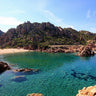 Canvas Art Print Crystalline Sea cala domestica Sardinia Coastal subject by Esposito Salvatore Fine Art Print quality 