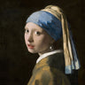 Museum canvas art print of a girl with a pearl earring by Bednarek M., depicting a classical portrait in detailed artwork.