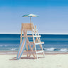 Canvas Art Print Life Stand on the Beach Photography subject by Unknown Fine Art Print quality 