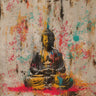Canvas Art Print Colorful Buddha Inspirational subject by Kandinsky Wassily Fine Art Print quality 