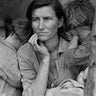Canvas Art Print Migrant Mother Photography subject by Renoir Pierre-Auguste Fine Art Print quality 