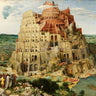 Canvas Art Print Tower of Babel Architecture subject by Curinga Kim Fine Art Print quality 