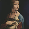 Canvas Art Print Lady with an Ermine Figurative subject by Curinga Kim Fine Art Print quality 
