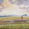 Canvas Art Print Landscape with Flock of Sheep Landscape subject by Kandinsky Wassily Fine Art Print quality 