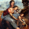 Canvas Art Print The Virgin and Child with Saint Anne Figurative subject by Alpenglow Fine Art Print quality 