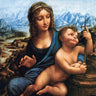Canvas Art Print Madonna of the Yarnwinder Museum subject by Alpenglow Fine Art Print quality 