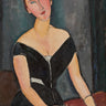 Canvas Art Print Mrs Cecile van Muyden 1917 Abstract subject by Gris Juan Fine Art Print quality 