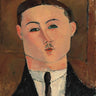 Canvas Art Print Portrait of Paul Guillaume 1916 Abstract subject by Alpenglow Fine Art Print quality 