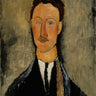 Canvas Art Print Portrait of the Artist Leopold Survage 1918 Abstract subject by Alpenglow Fine Art Print quality 