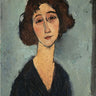 Canvas Art Print Young Woman, Totote de la Gaite 1917 Abstract subject by Schiele Egon Fine Art Print quality 