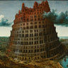 Canvas Art Print The Tower of Babel, Rotterdam 1563 Museum subject by Caillebotte Gustave Fine Art Print quality 
